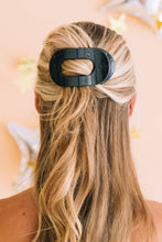 Load image into Gallery viewer, Round Flat Hair Clip | Medium | Midnight Magic
