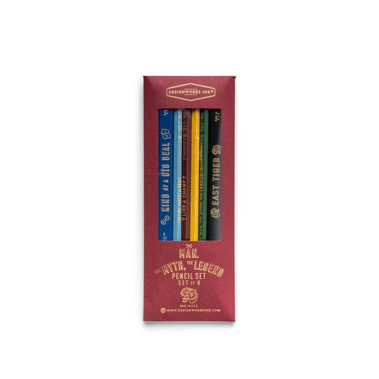 Pencil Set - "The Man, The Myth, The Legend"