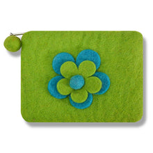 Load image into Gallery viewer, Two Layer Flower Coin Purses
