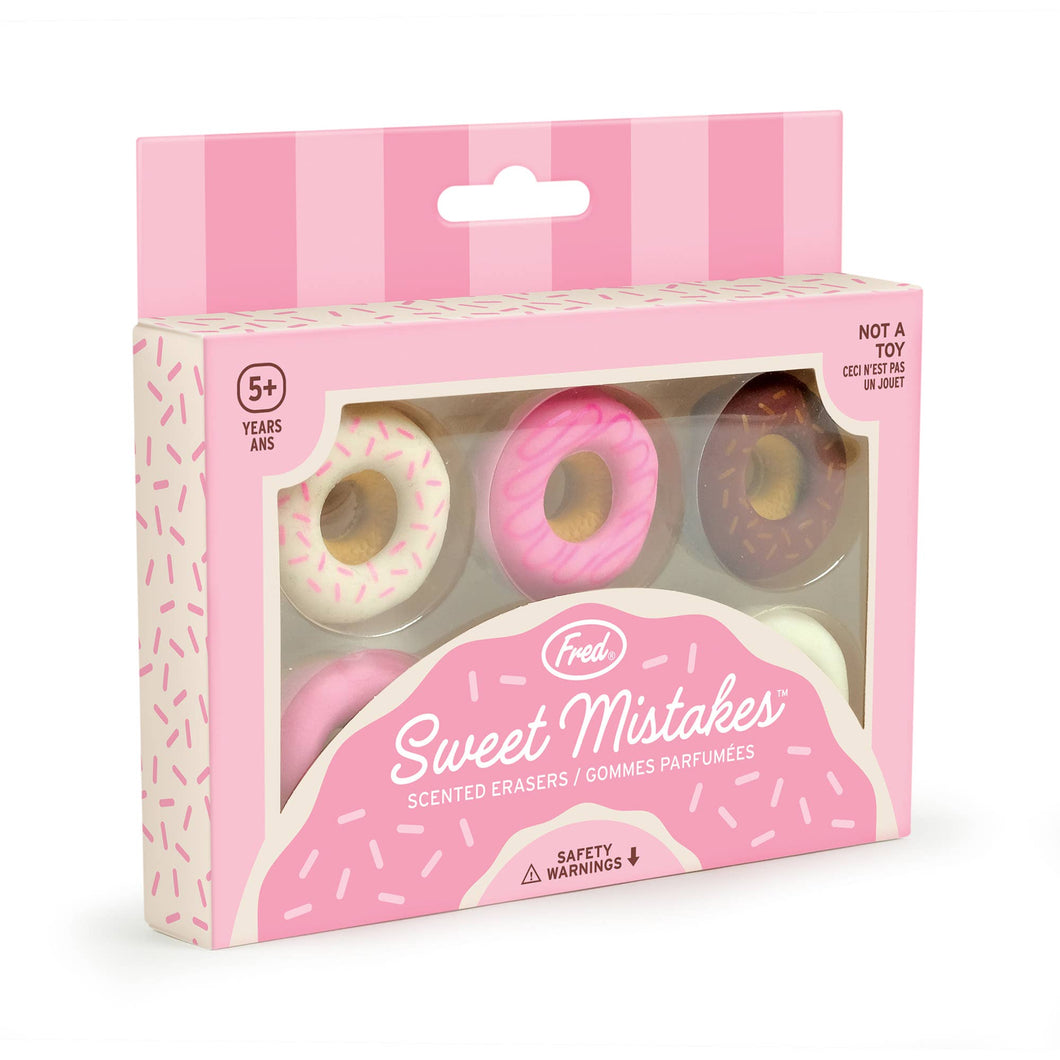 Sweet Mistakes - Donut  Erasers