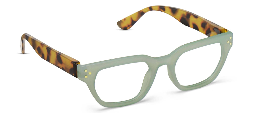 Flora (Blue Light): Mint/Tokyo Tortoise / No Correction / None