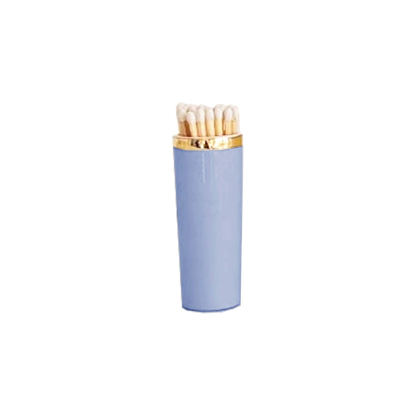 Solid Match Holder/ Striker with Gold Accent
