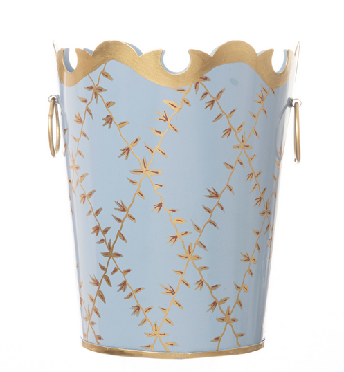 DARLING SMALL TRELLIS WASTEPAPER BASKET