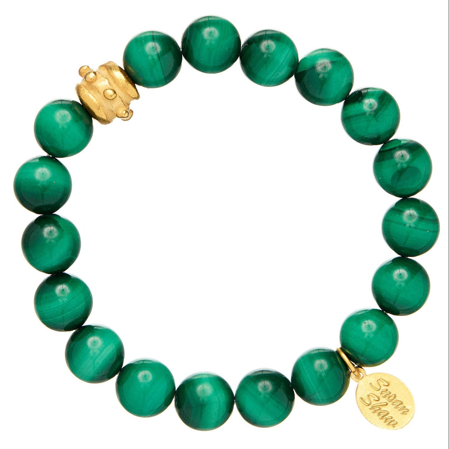 Bailey Stretch Bracelet - Malachite