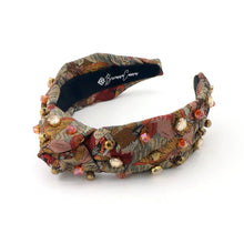 Load image into Gallery viewer, Floral Butterfly Headband With Crystals
