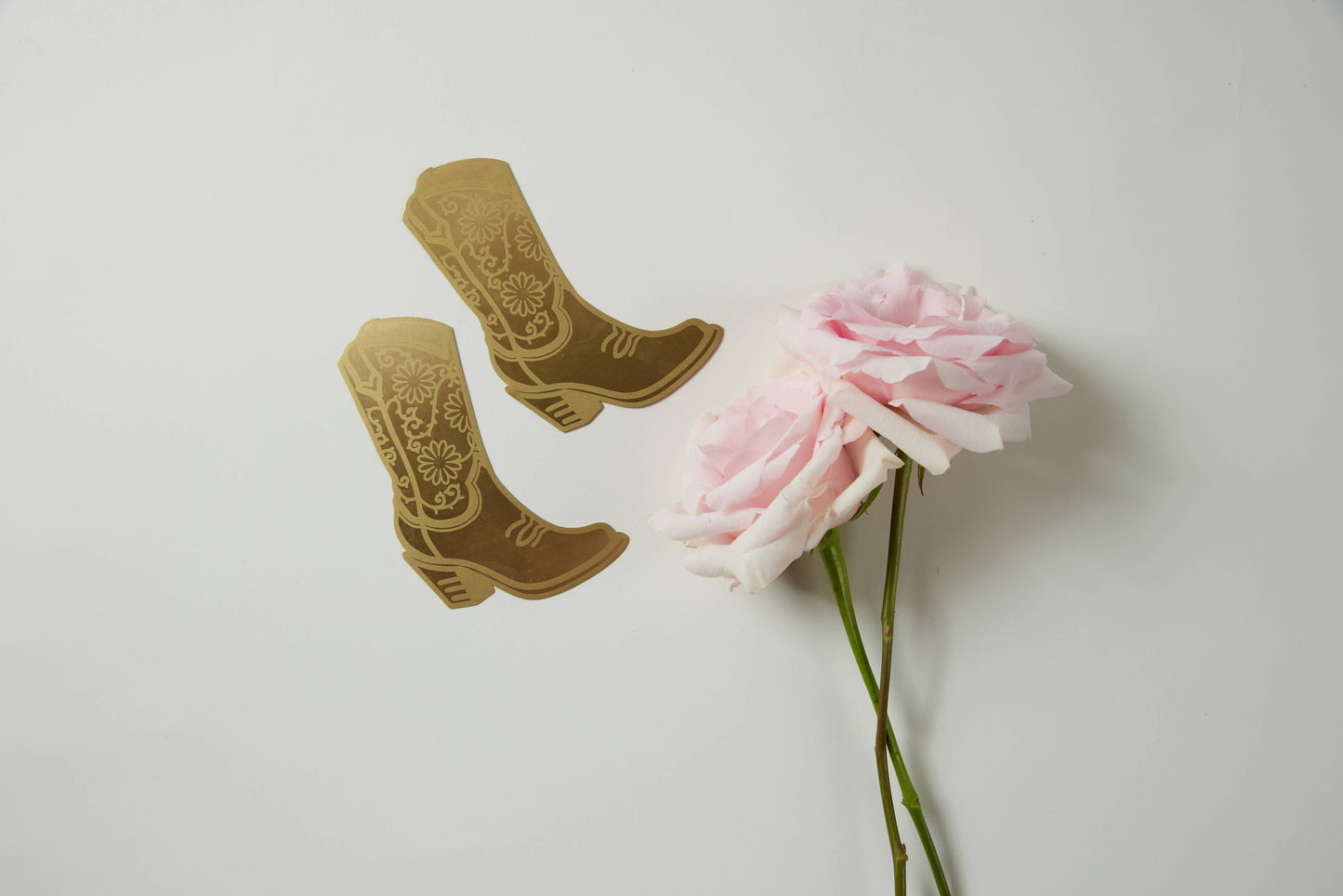 Metal Bookmark - Cowgirl Boot