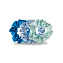 Load image into Gallery viewer, TELETIES - Blue My Mind - Silk Scrunchie Large
