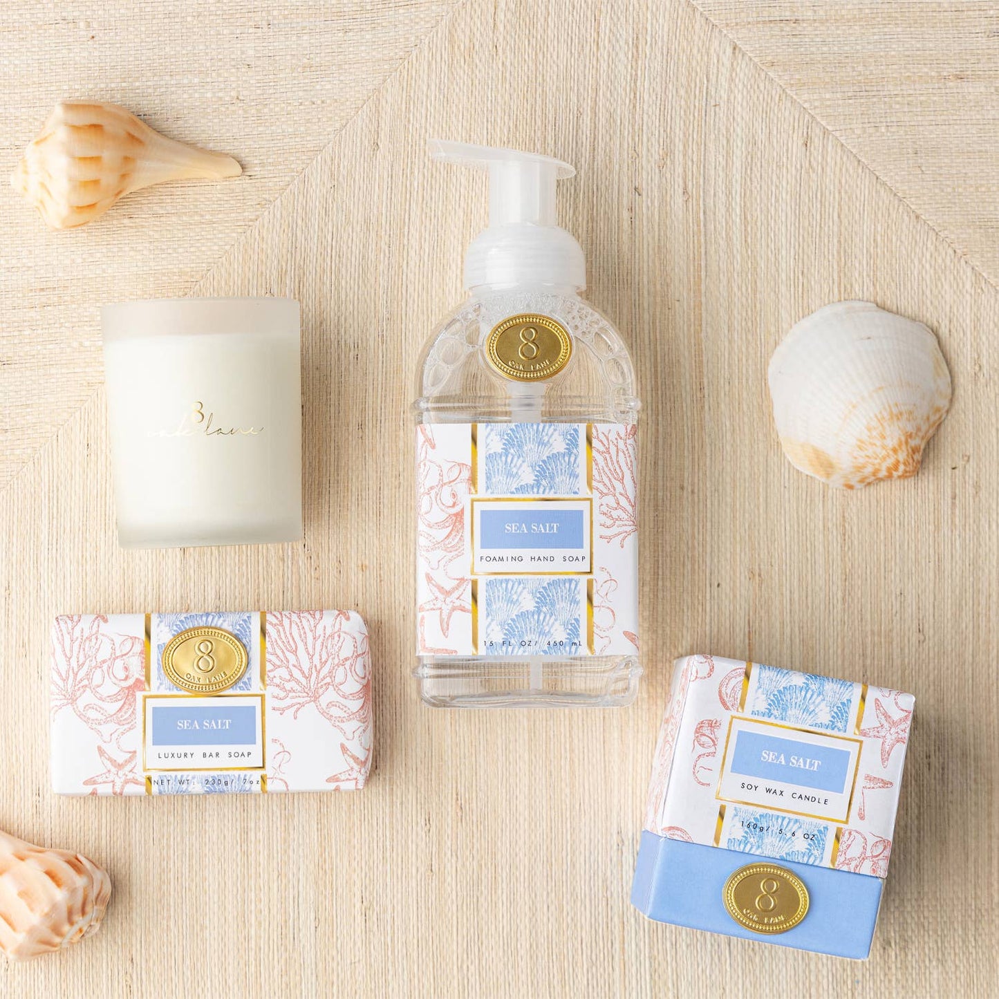 Sea Salt Wrapped Bar Soap