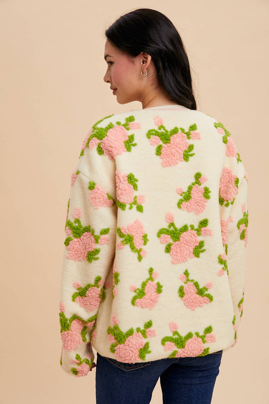 Floral Tufted Jacket