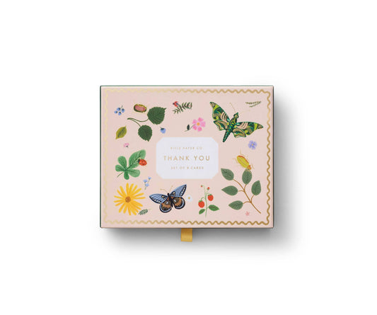 Rifle Paper Co. Curio Thank You Keepsake Card Box