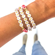 Load image into Gallery viewer, Valentine word Heishi Bracelets: Be mine
