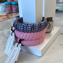 Load image into Gallery viewer, Canvas gingham bracelet
