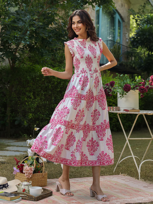 Pink Mughal Dress