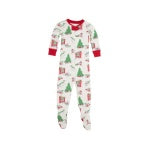 Christmas Jammies- Knox`s Night Night Footed Classic Christmas