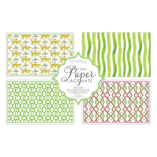 RosanneBeck Collections - Dressed Up Cheetahs Placemat