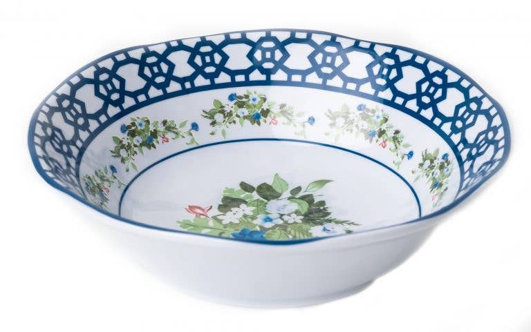 The Enchanted Home - Trellis and Topiary Melamine Dinnerware