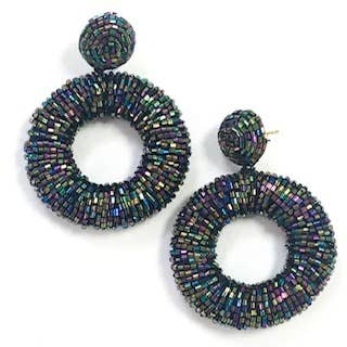 Allie Beads - Party Hoop Earrings